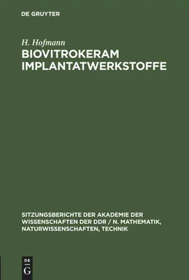 Produktbild von Biovitrokeram Implantatwerkstoffe
