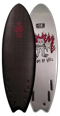 Produktbild von Ocean & Earth Bat Outta Hell Ezi Rider Soft 5´6´´ Surfbrett Silber 167.6 cm Silber 167.6 cm