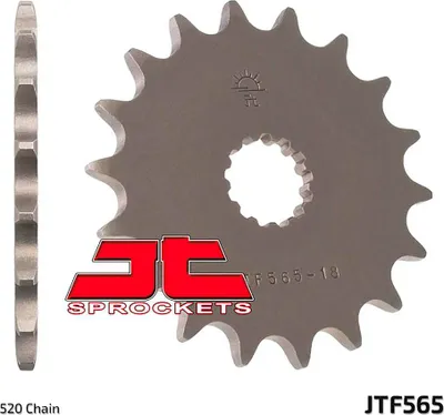 Produktbild von Jt Vorderes Ritzel 565 14 Für Yamaha Yzf/Wrf 400/426/450 (56514Jts) (Kette 520) Yfz 450 '04-'13