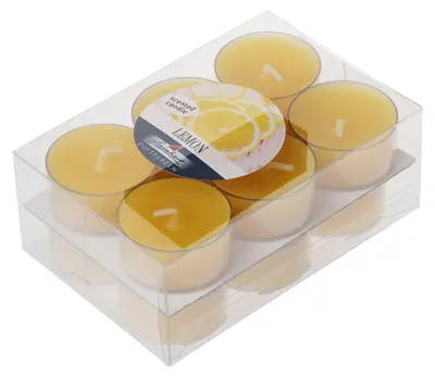 Produktbild von Duftteelichter im 12er Pack Lemon 18/38 mm ca. 4 h