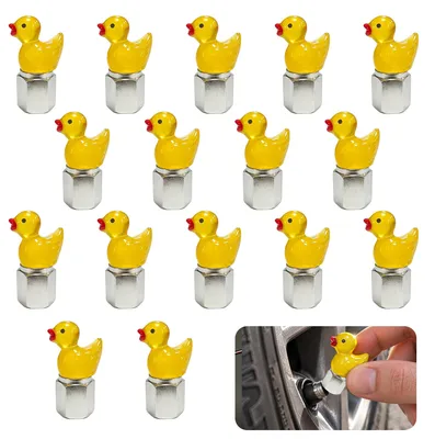 Obrázok produktu pre 16 strieborných ventilov pre autokolesá