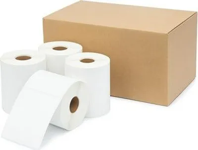 Obrázek produktu pro Termální etikety 100 x 160 mm, bílé, samolepicí - 13 500 kusů