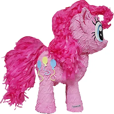 Produktbild von amscan Zugpinata Pinkie Pie pink