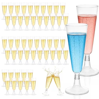 Productafbeelding van Omgoods - Herbruikbare Plastic Champagneglazen voor Feesten