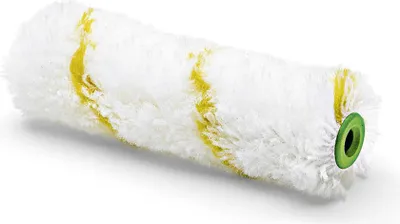 Produktbild von Nölle Profi Brush Kleinflächenwalze Gelbfaden, 15 cm, 12 mm Florhöhe | 1 Stück
