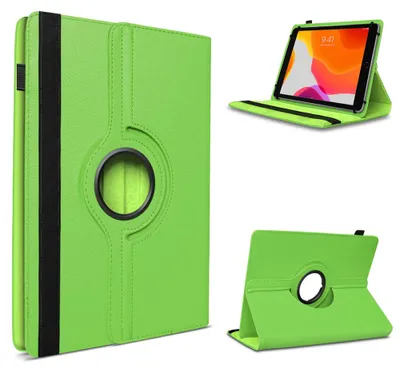Produktbild von Tablet Hülle für OSCAL Pad 30 Tasche Schutzhülle Case 360 Grad Drehbar 10,1 CoverFarbe 360 Uni:Grün