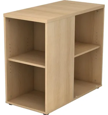 Produktbild von Anstellcontainer BxTxH 400x800x720-760mm Eiche