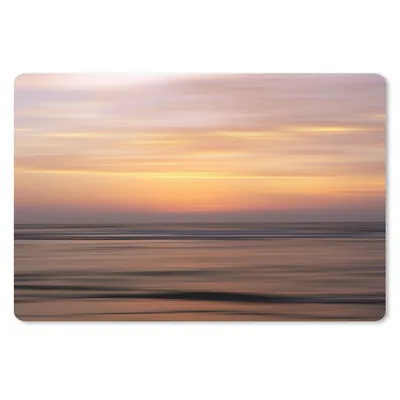Produktbild von MuchoWow® Mauspad Mousepad Sonnenuntergang am Meer 27x18 cm - Mousepads - Maus Mat - Pad - Mausunterlage - Büroartikel - Desk Matten