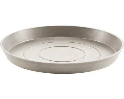 Immagine prodotto di Sottovaso rotondo Ecopots 25 per vaso da fiori - L 21 cm x P 21 cm x A 2,5 cm - Per interni ed esterni