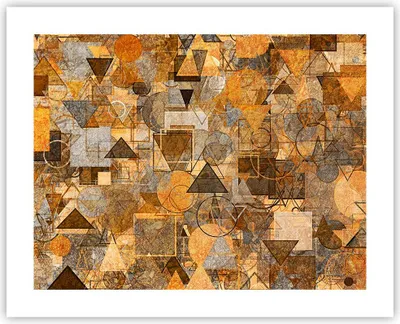 Produktbild von Poster - Poster ohne Rahmen - Abstraktion modern - 50x40 cm - Wand Bild - Wanddeko - Wandbilder - Kunstposter - Wandposter - Bilder - Kunstdruck - Wanddekoration - Wandbild - P2XAA50x40-4021