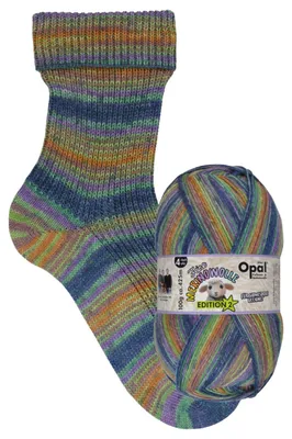 Produktbild von Opal Feine Wolle Edition 2 4-fach Strickgarn 75% Wolle (superwash) 25% Polyamid 100g/425 m 11634 warm