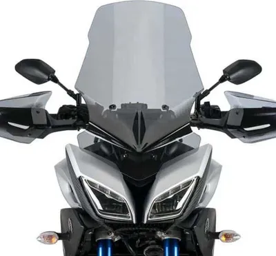 Produktbild von Puig Touring Yamaha Mt-09 Tracer Windschutzscheibe Schwarz  Schwarz One Size
