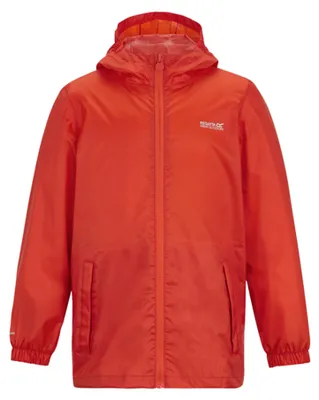 Image de Veste Regatta Great Outdoors Pack It III pour enfants, imperméable RG3209 (140) (rouille/orange)
