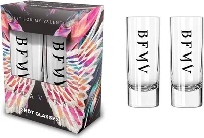 Produktbild von Bullet For My Valentine Schnapsglas-Set Gravity klar Standard