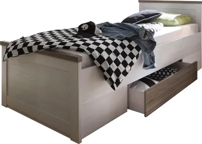 Produktbild von Einzelbett Luca weiß