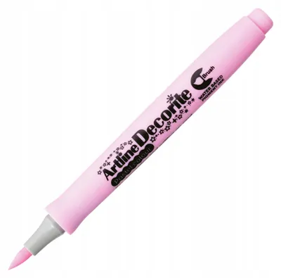 Produktbild von TOMA Permanent-Marker mit Pinselspitze Rosa