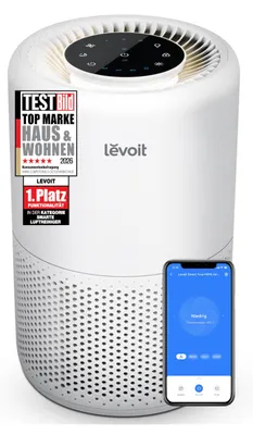 Produktbild von Levoit Luftreiniger für Schlafzimmer, 3-in-1 HEPA Filter, bis 31,5㎡