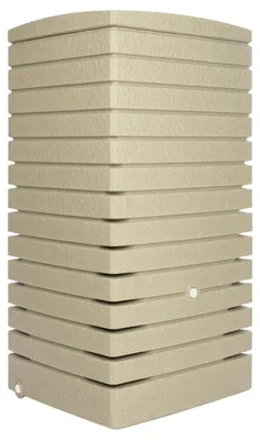 Produktbild von FLORANTIA Regentonne Quadrum 320 Liter beige sandstein