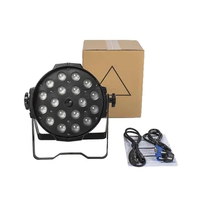 Zdjęcie produktu dla Oświetlenie par LED, funkcja zoom, technologia RGBWA+UV 6w1, zoom LED 18x18W, wtyczka EU