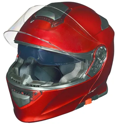 Produktbild von RS-983 Bluetooth Klapphelm Motorradhelm Conzept Motorrad Modular Helm rueger Rot S (55-56)