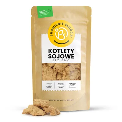 Zdjęcie produktu dla Kotlety Sojowe Bez GMO 250 g