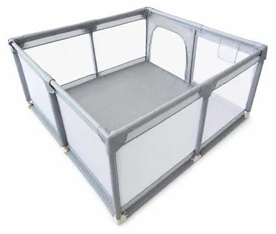 Image de Parc bébé pliable de 120x120 cm avec moustiquaire respirante