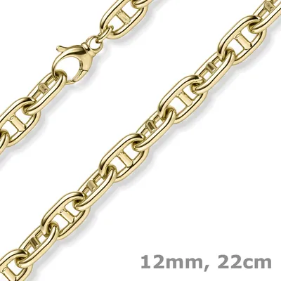 12mm-Steg-Ankerarmband-aus-585-Gelbgold-22cm
