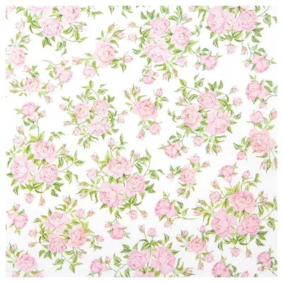 Produktbild von 20 Servietten Little Roses - Kleine Rosen 33x33cm
