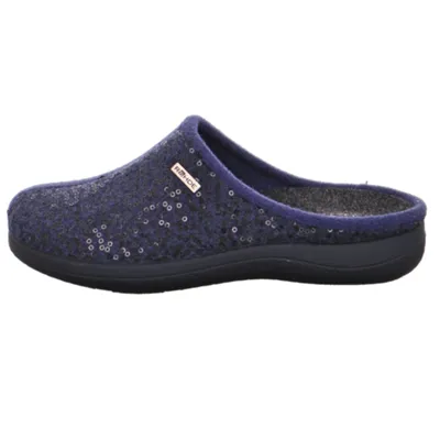 Produktbild von Rohde Bari Damenschuhe Hausschuhe Blau Freizeit