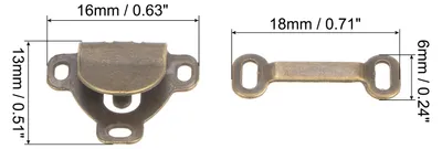 Produktbild von Hosenverschluss Haken 10 Paare Haken und ?sen Verschluss Set ?senverschlš¹sse zum N?hen N?hhaken fš¹r Hosenhaken Rockhaken Jacken Kleidung DIY BH Hose Rock Basteln, Bronze
