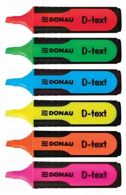 Produktbild von Donau Rote Schul- und Bürotextmarker für Kinder