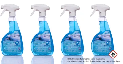 Produktbild von KaiserRein Scheibenentfroster 4 x 0,5L Scheibenenteiser Spray Verkratzen der Scheiben verhindert und damit die Verkehrssicherheit durch blendfreies Fahren deutlich erhöht