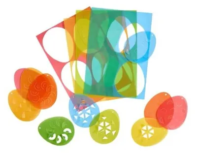 Immagine prodotto di Kit per l'artigianato - Prima piegatura delle uova di Pasqua