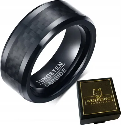 Immagine prodotto di Anello in tungsteno WOLFRING EU19 US09