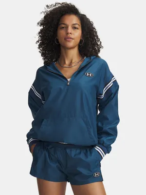 Productafbeelding van Under Armour dames iconische webstructuur jas, Heritage collectie, maat LG