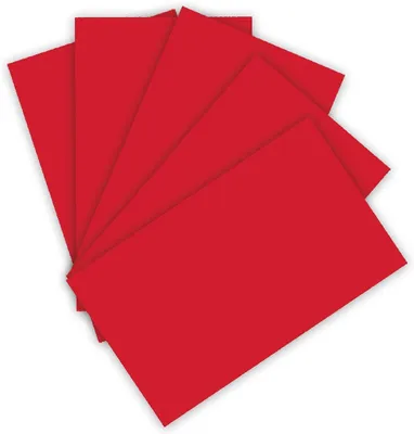 Produktbild von folia Tonkarton DIN A4 220 g/qm 100 Blatt hochrot