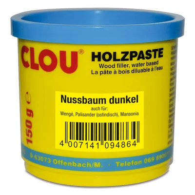 Produktbild von CLOU Holzpaste Farbe 13 nussbaum dunkel 150 g