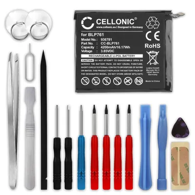 Produktbild von CELLONIC 1x Akku kompatibel mit OnePlus 8, BLP761