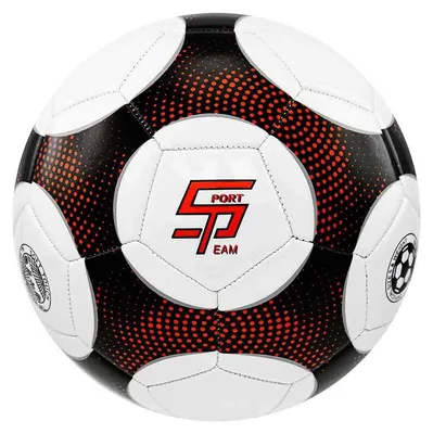 Produktbild von SportTeam® Fußball S2, Größe 5, schwarz-rot