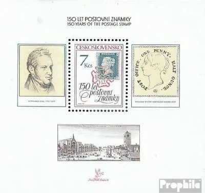 Produktbild von Briefmarken Tschechoslowakei 1990 Mi Block95 (kompl.Ausg.) postfrisch Briefmarken
