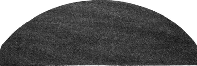 Produktbild von Primaflor Stufenmatte BASIC - Anthrazit - 28x65cm - 5er Set - Selbstklebender Treppen-Teppich, Rutschfeste Treppenstufenmatte, Antirutsch Treppenschoner & Treppenschutz