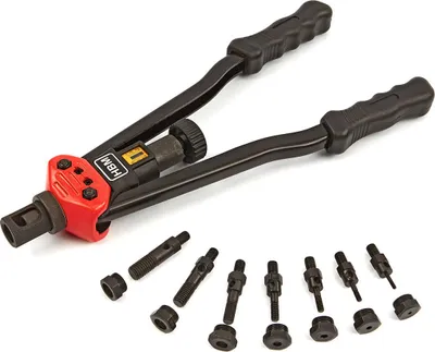 Immagine prodotto di Rivettatrice manuale professionale, pinza per rivetti ,tenaglia per rivetti filettati  e rivetti a strappo, rivettatrice dadi ciechi ,M3-M12 Hbm Machines Olanda