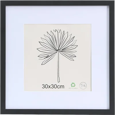 Imagen del producto de Marco para fotos con montura, 30x30 cm, color , para fotografías y carteles