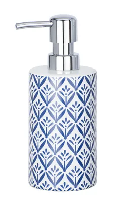 Produktbild von WENKO Seifen Spender LORCA Keramik 360 ml Dosierer Bad Accessoires Küchen WC