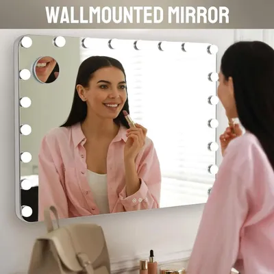 Image de Miroirs de maquillage - Miroirs Spiegel - Miroirs Hollywood - Miroirs de salle de bain - Miroirs avec éclairage LED - Miroirs intelligents