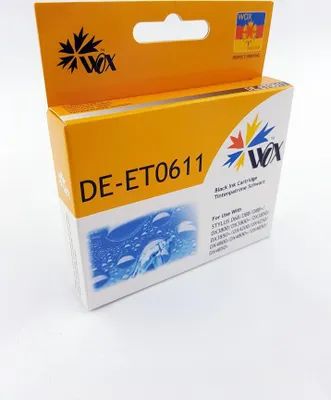 Produktbild von Wox Schwarz EPSON T0611 Tintenpatrone C13T06114010