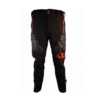 Produktbild von HAVEN Regen und Allwetterhose RAINBRAIN Lang schwarz/ rot Größe: XS