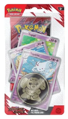 Zdjęcie produktu dla Pokemon Destined Rivals: Togekiss Premium Checklane Blister