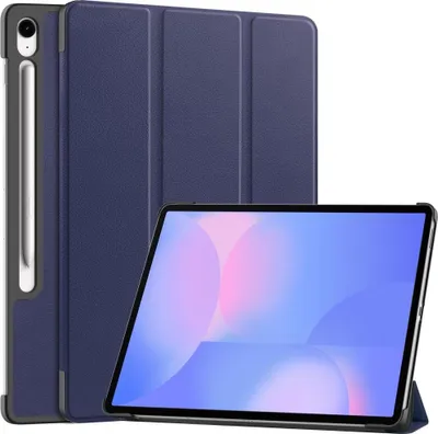 Produktbild von Samsung Galaxy Tab S10 FE Plus Hülle - Coverup Tri-Fold Ständer Klapphülle mit Schlaf/Wach-Funktion - Blau