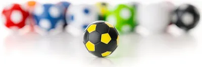 Produktbild von Kickerball WINSPEED schwarz/gelb